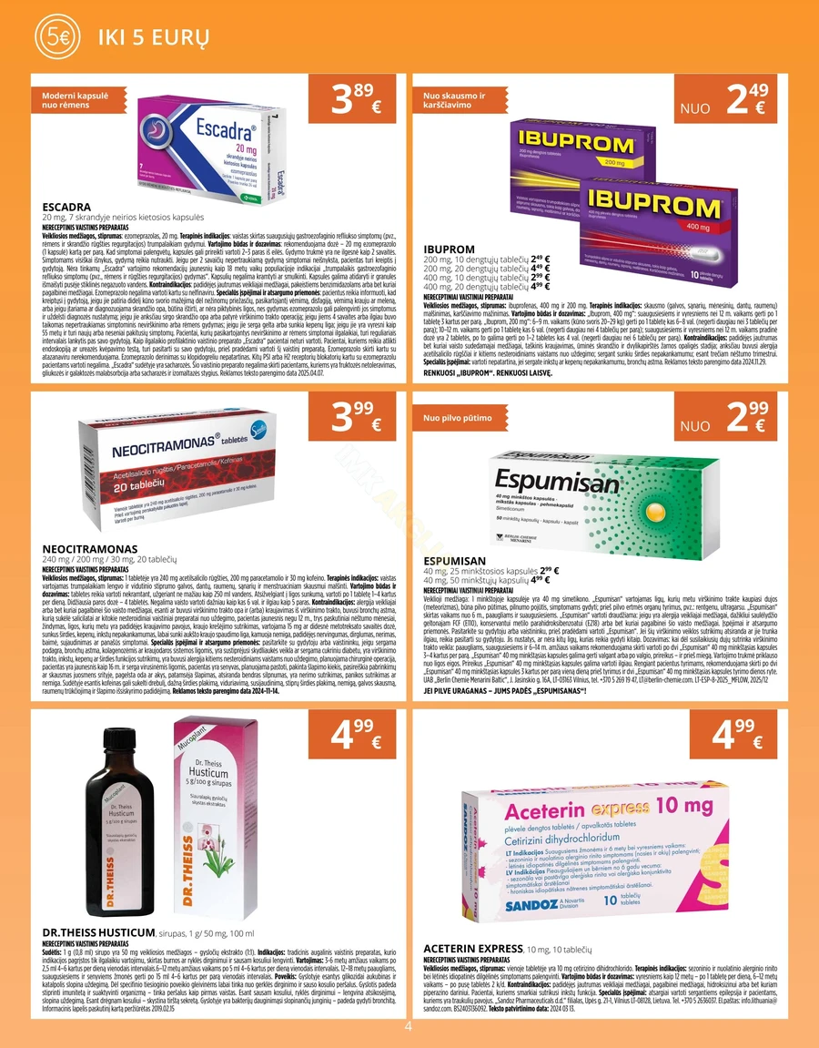 NORFOS VAISTINĖ akcijų leidinys puslapis 4