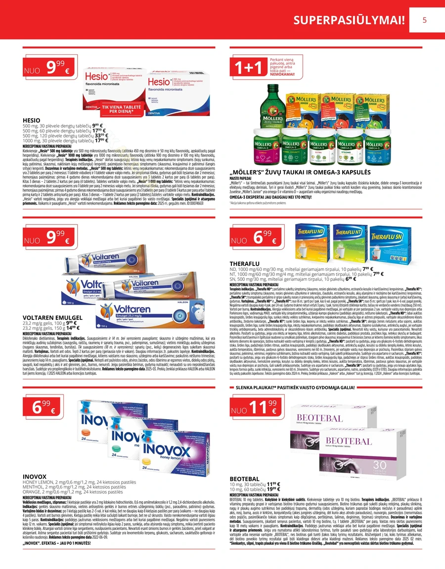 NORFOS VAISTINĖ akcijų leidinys puslapis 5