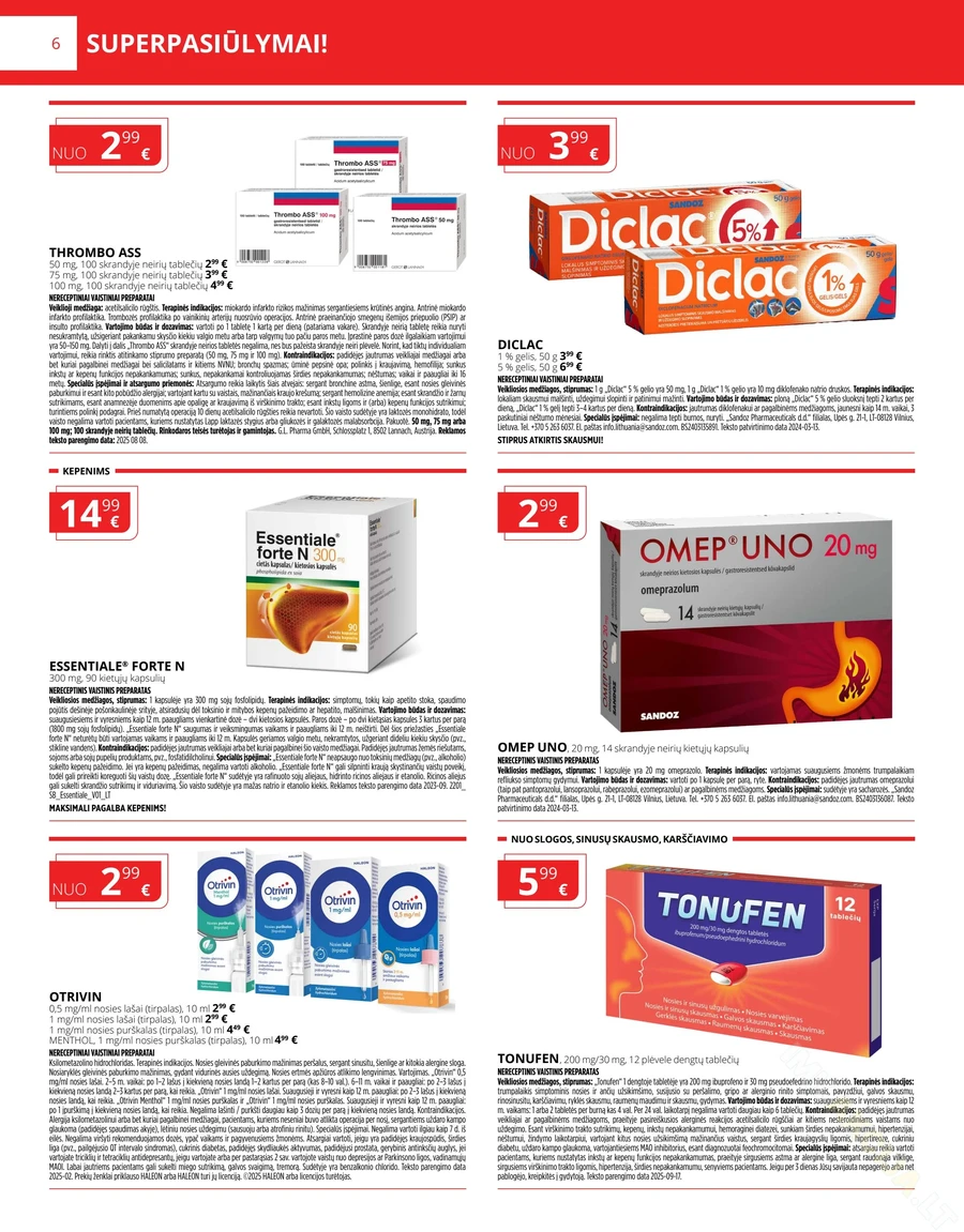 NORFOS VAISTINĖ akcijų leidinys puslapis 6