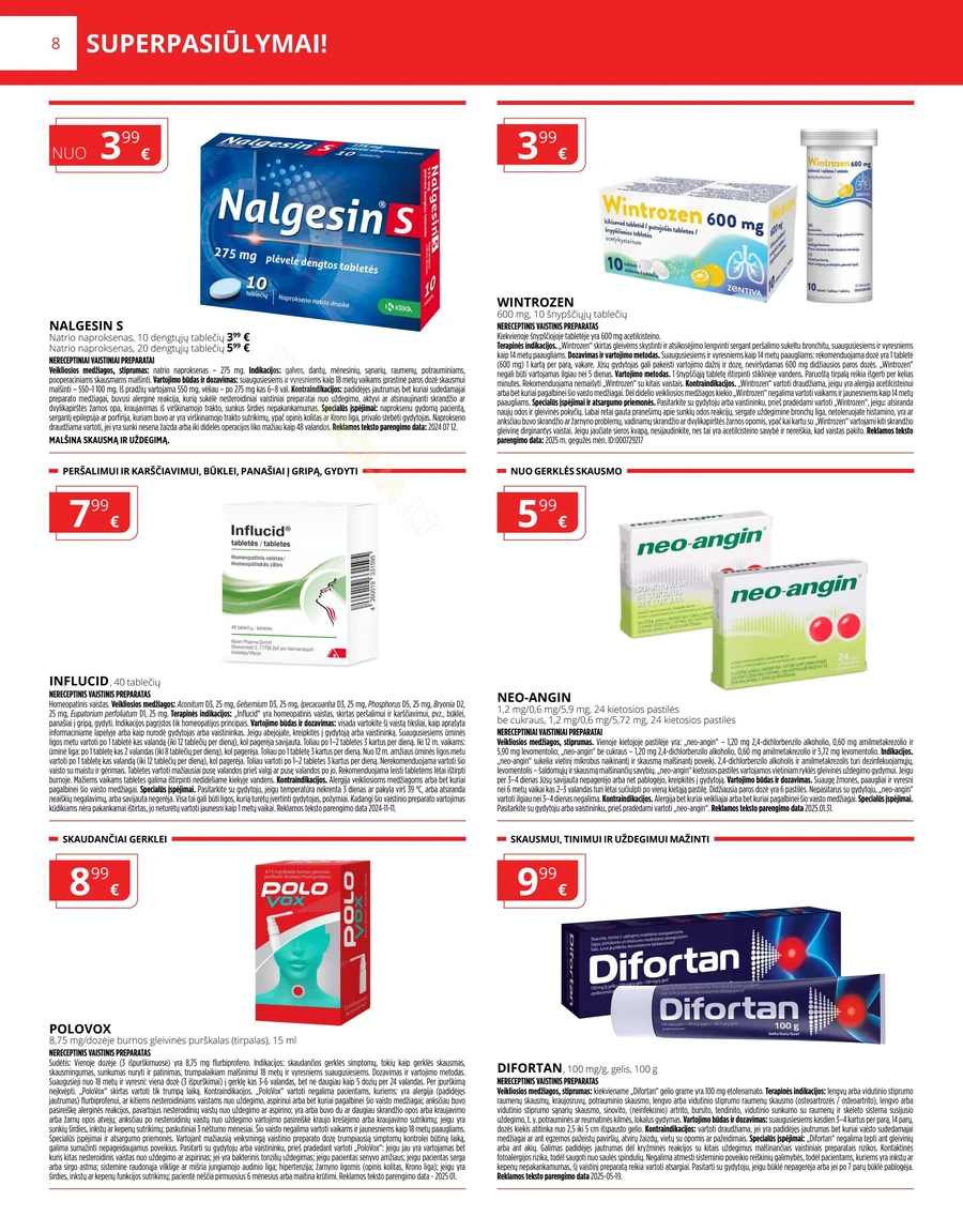 NORFOS VAISTINĖ akcijų leidinys puslapis 8