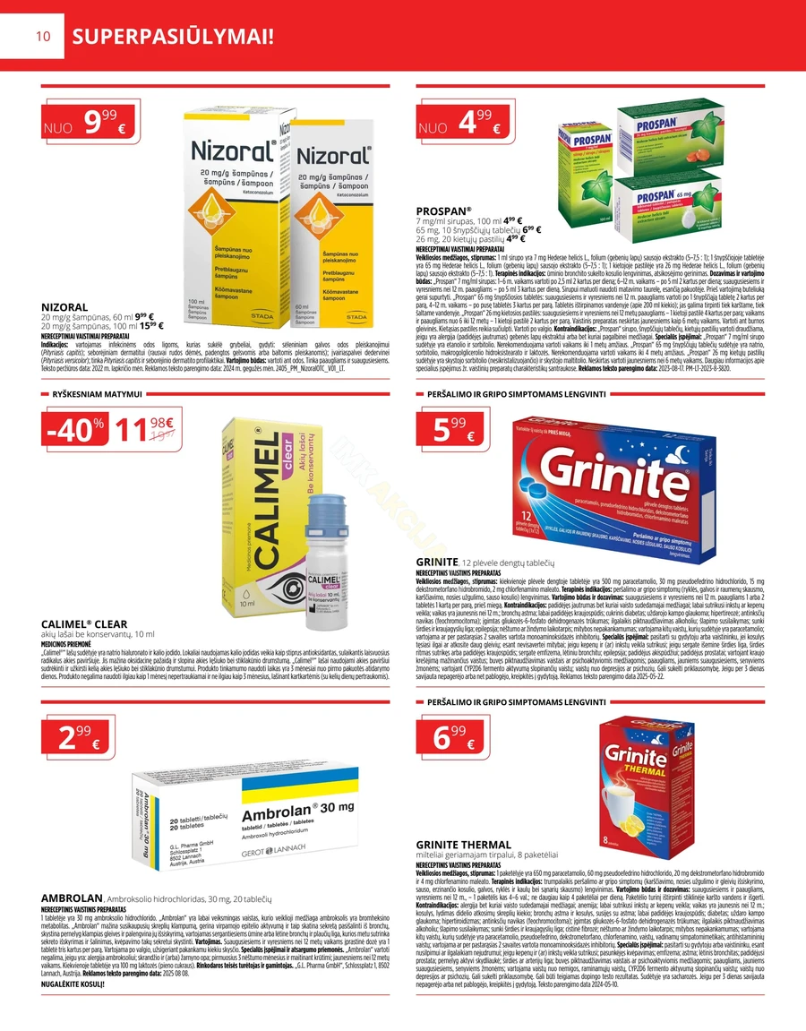NORFOS VAISTINĖ akcijų leidinys puslapis 10