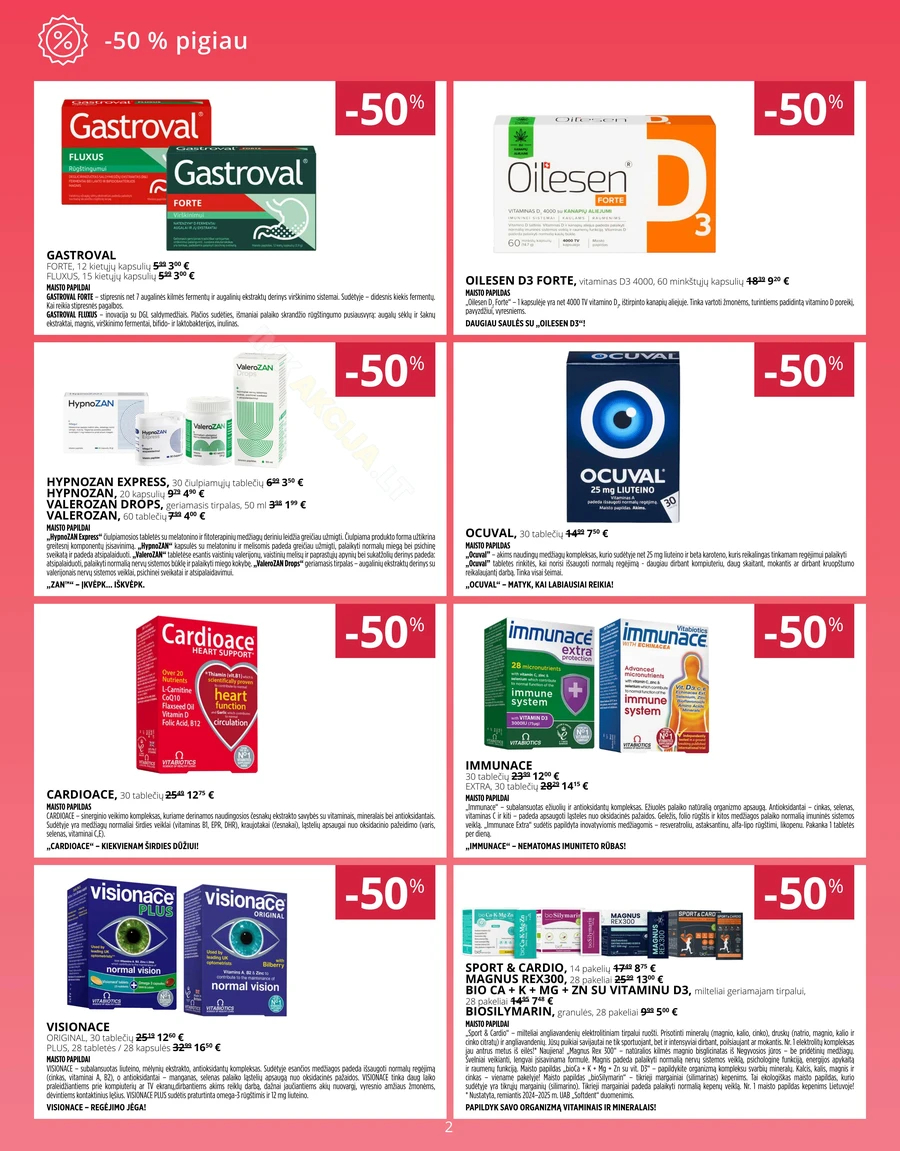 NORFOS VAISTINĖ akcijų leidinys puslapis 2