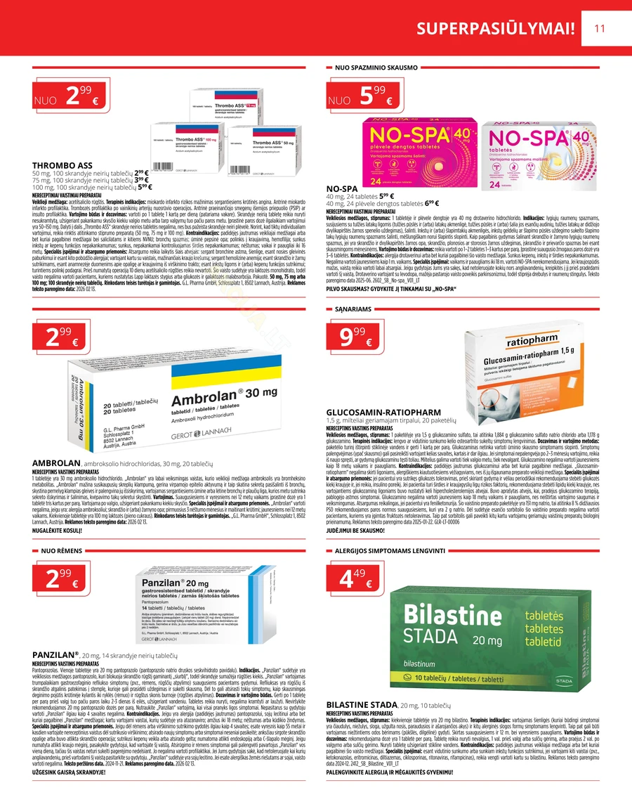 NORFOS VAISTINĖ akcijų leidinys puslapis 11