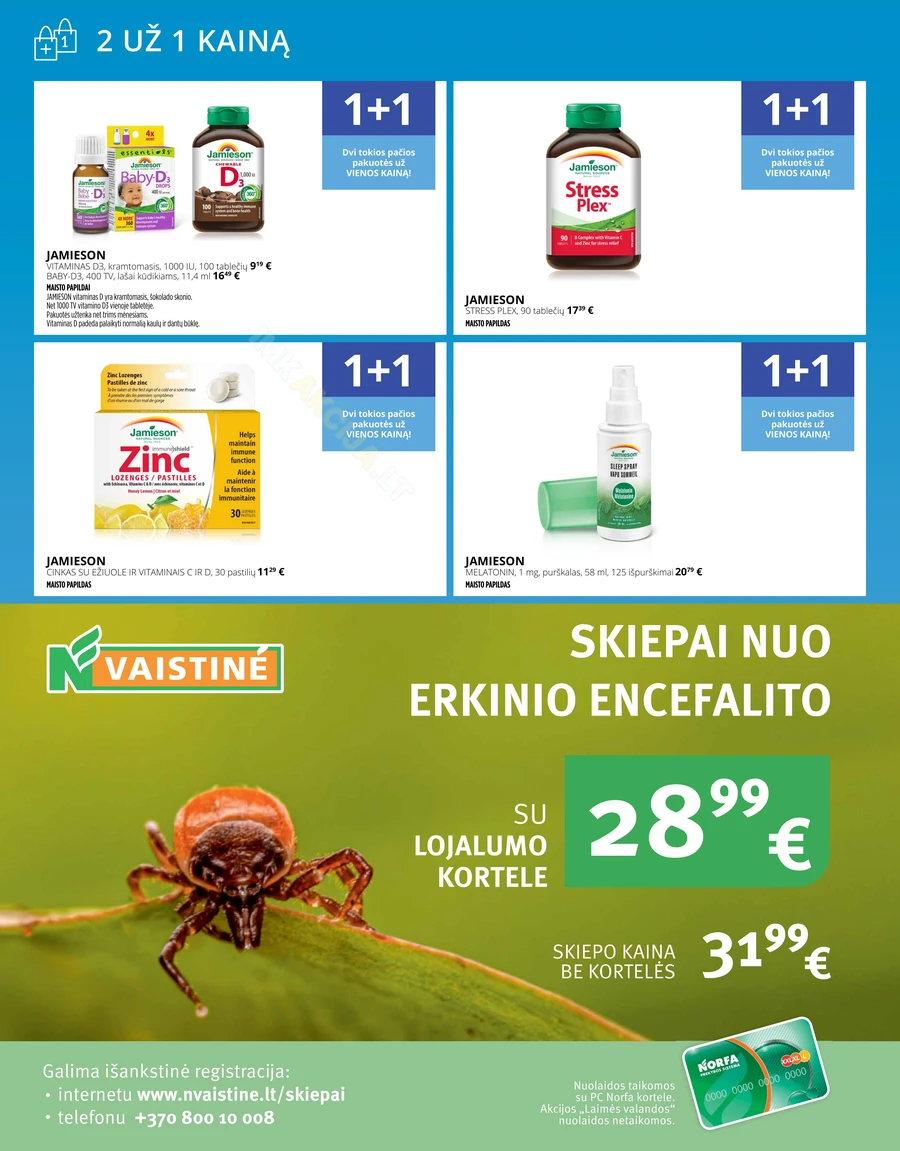 NORFOS VAISTINĖ akcijų leidinys puslapis 14