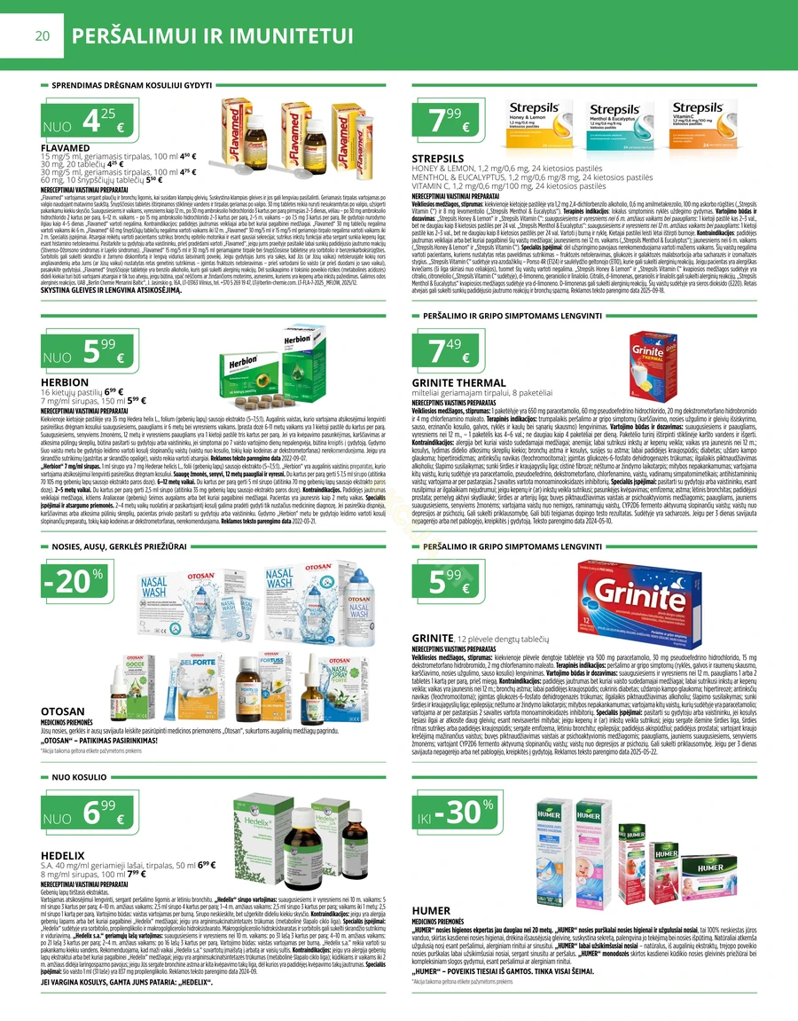 NORFOS VAISTINĖ akcijų leidinys puslapis 20