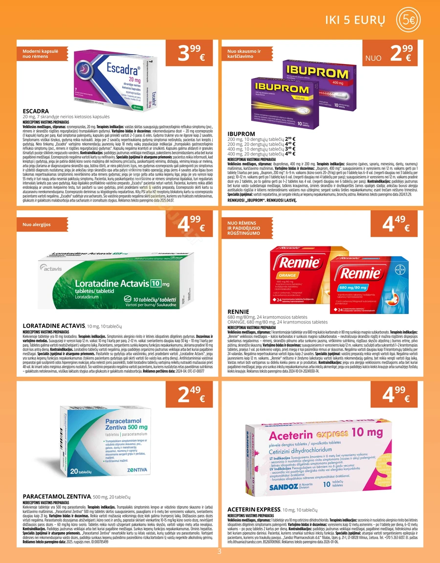 NORFOS VAISTINĖ akcijų leidinys puslapis 3