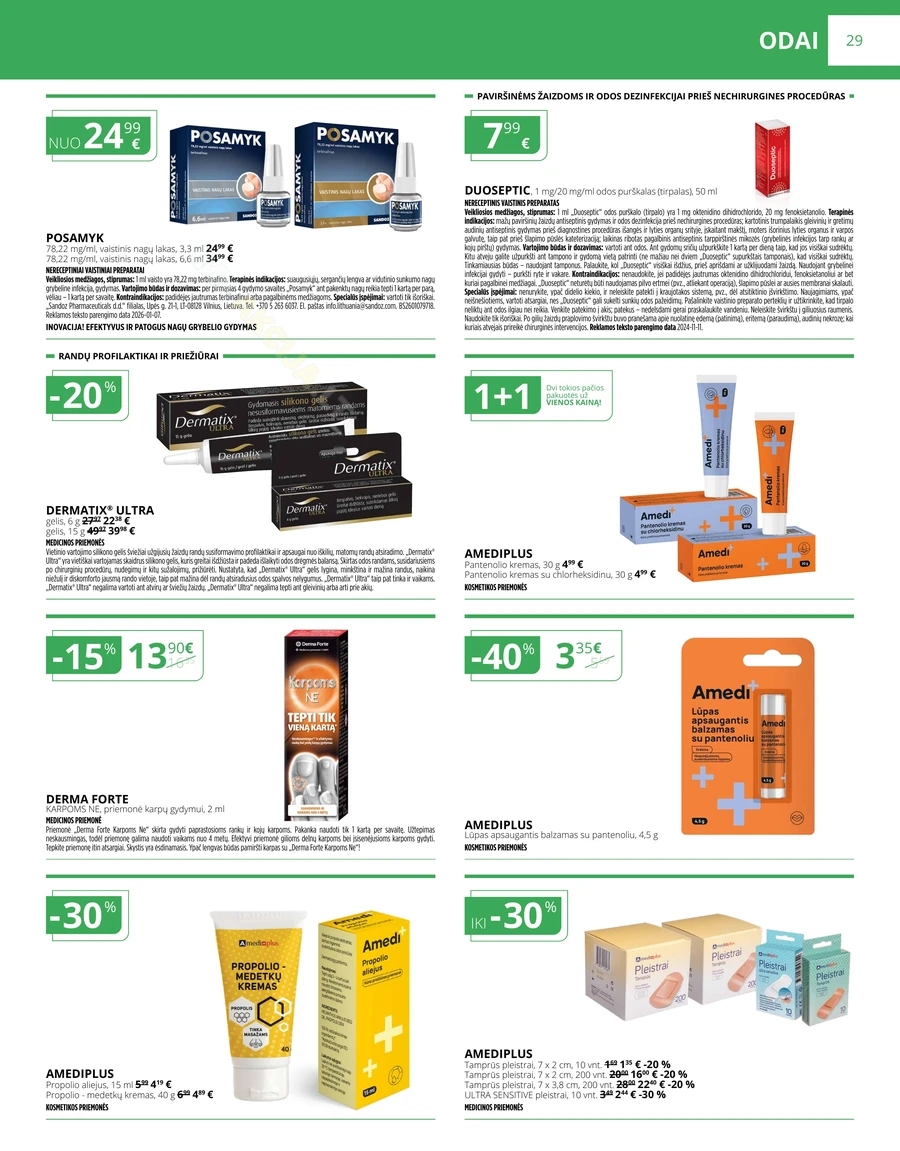 NORFOS VAISTINĖ akcijų leidinys puslapis 29