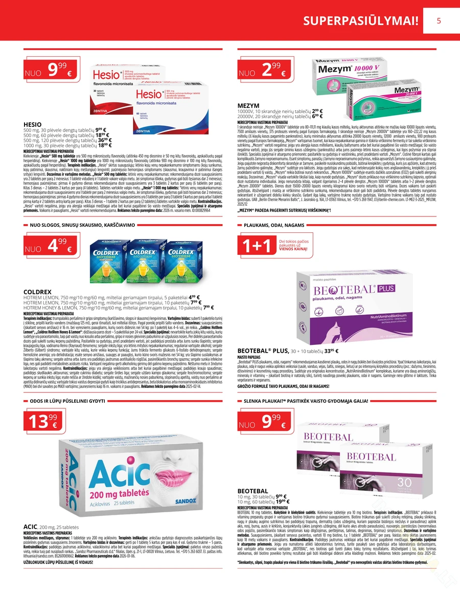 NORFOS VAISTINĖ akcijų leidinys puslapis 5