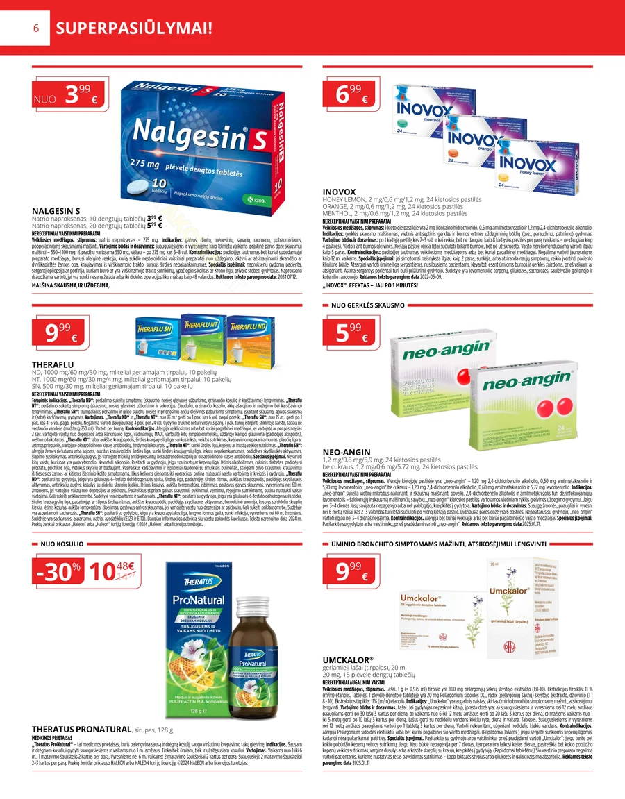 NORFOS VAISTINĖ akcijų leidinys puslapis 6