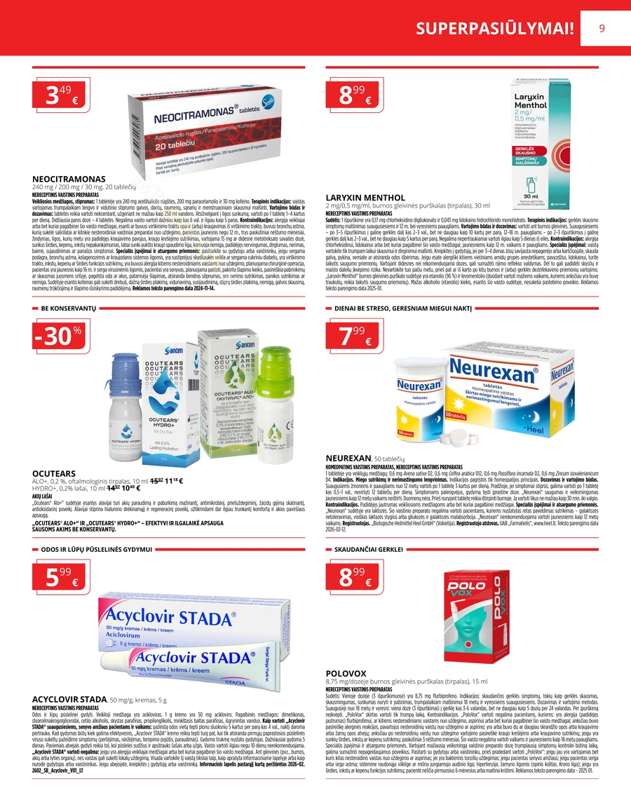 NORFOS VAISTINĖ akcijų leidinys puslapis 9