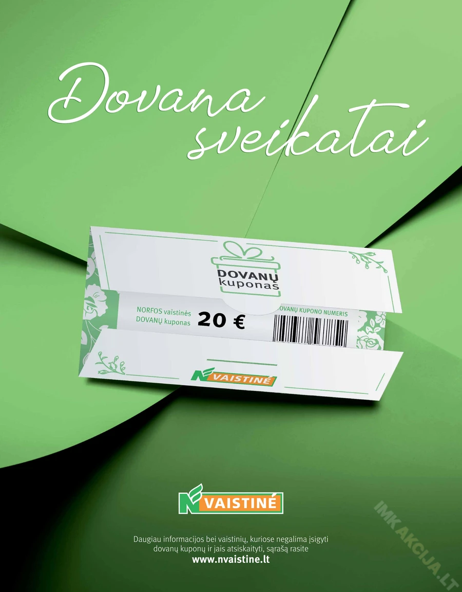 NORFOS VAISTINĖ akcijų leidinys puslapis 27