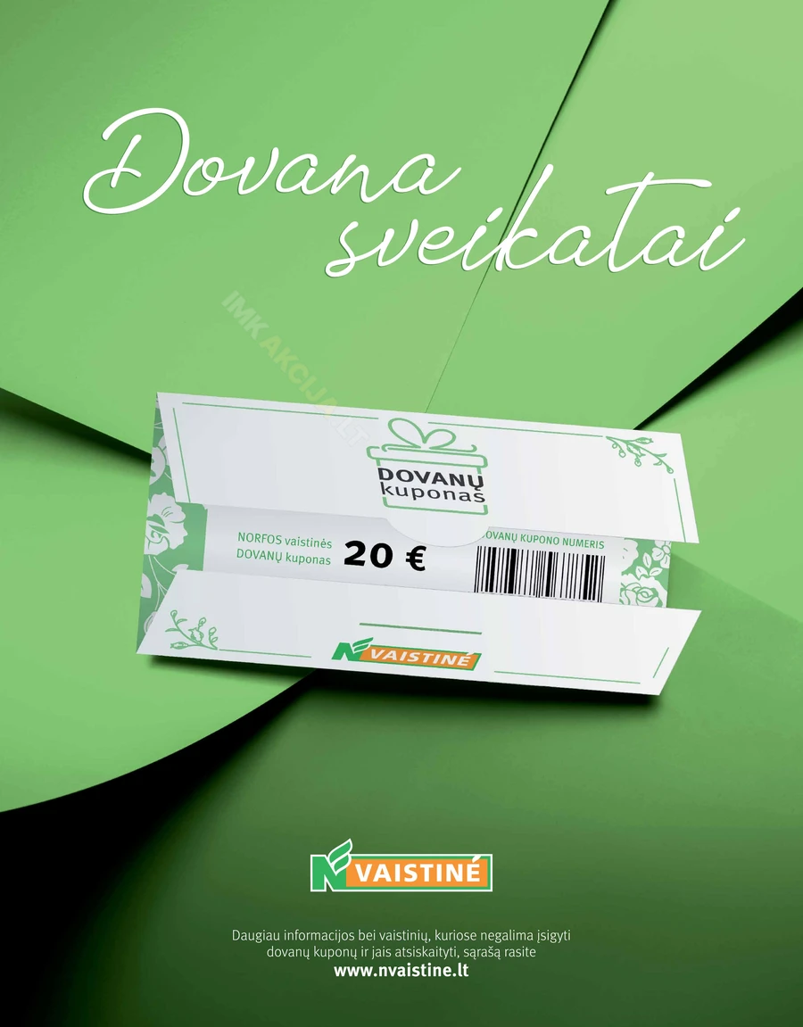 NORFOS VAISTINĖ akcijų leidinys puslapis 13