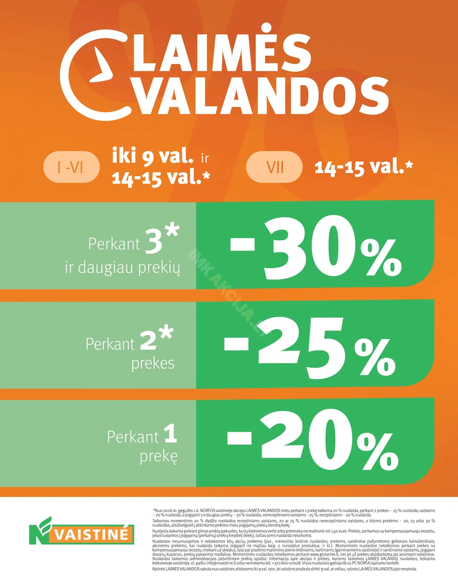 NORFOS VAISTINĖ akcijų leidinys puslapis 32