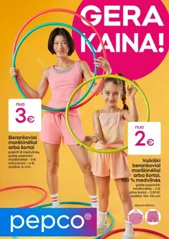 PEPCO akcijų ledinys „Spalvingi komplektai“
