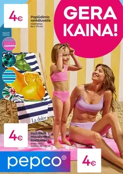 PEPCO akcijų ledinys „Vasaros drabužiai“
