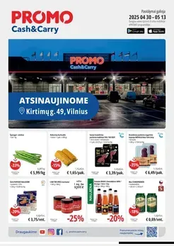 PROMO Cash&Carry akcijų leidinys