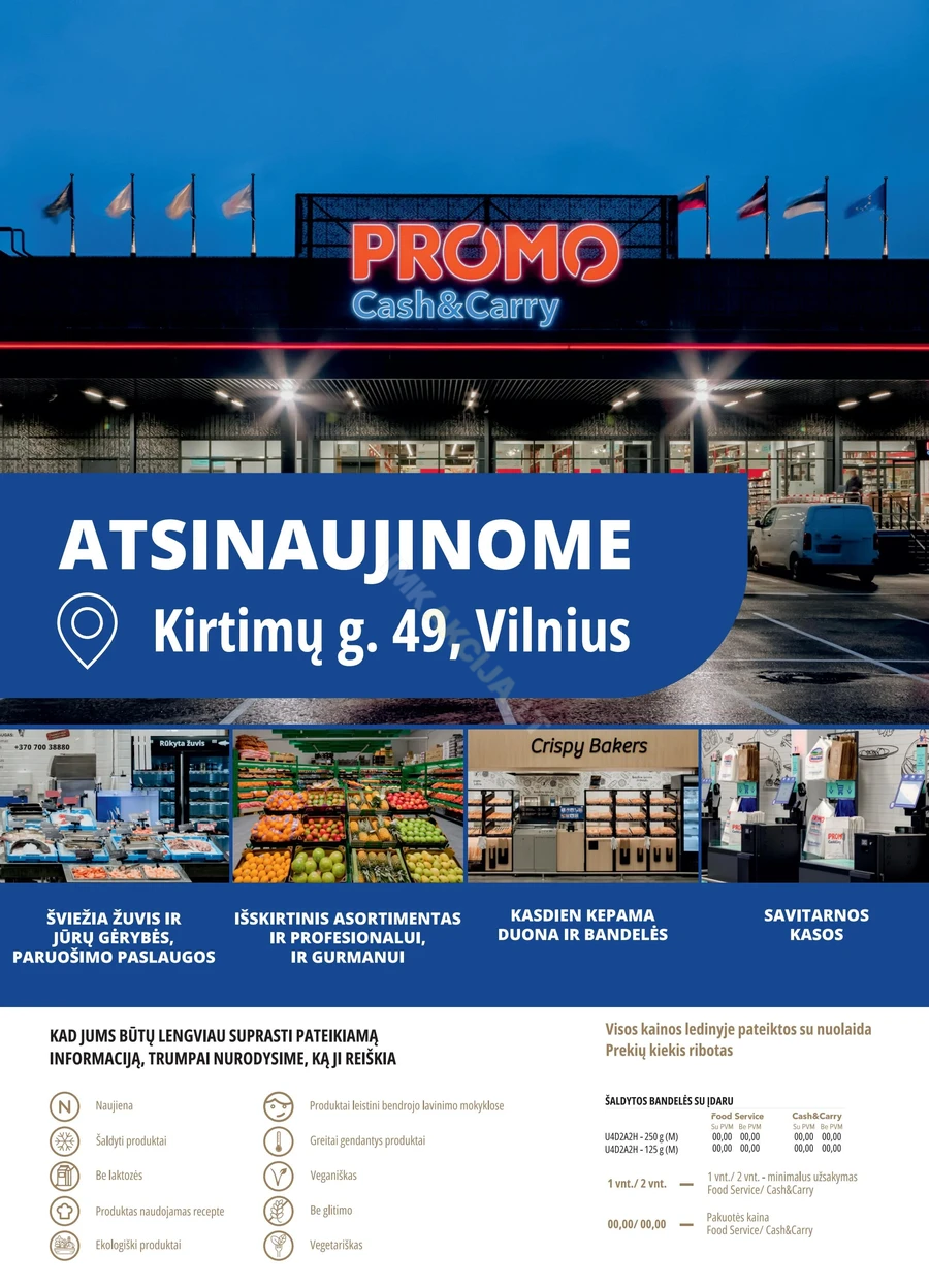 PROMO Food Service akcijų leidinys puslapis 2