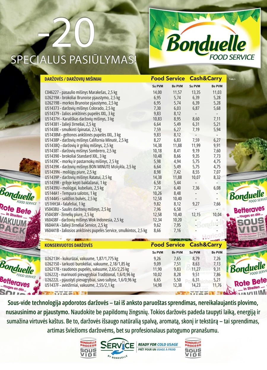 PROMO Food Service akcijų leidinys puslapis 13