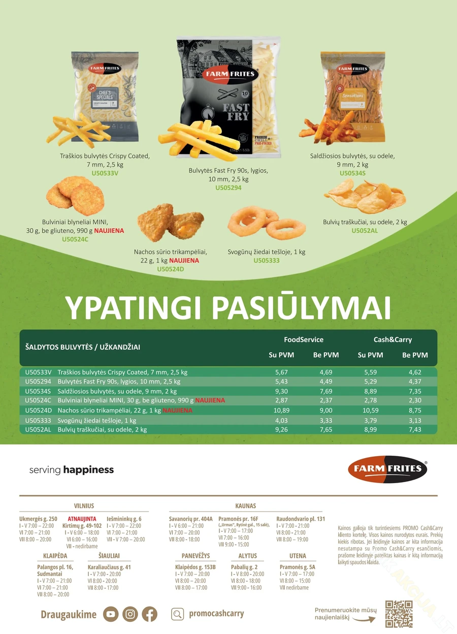 PROMO Food Service akcijų leidinys puslapis 14