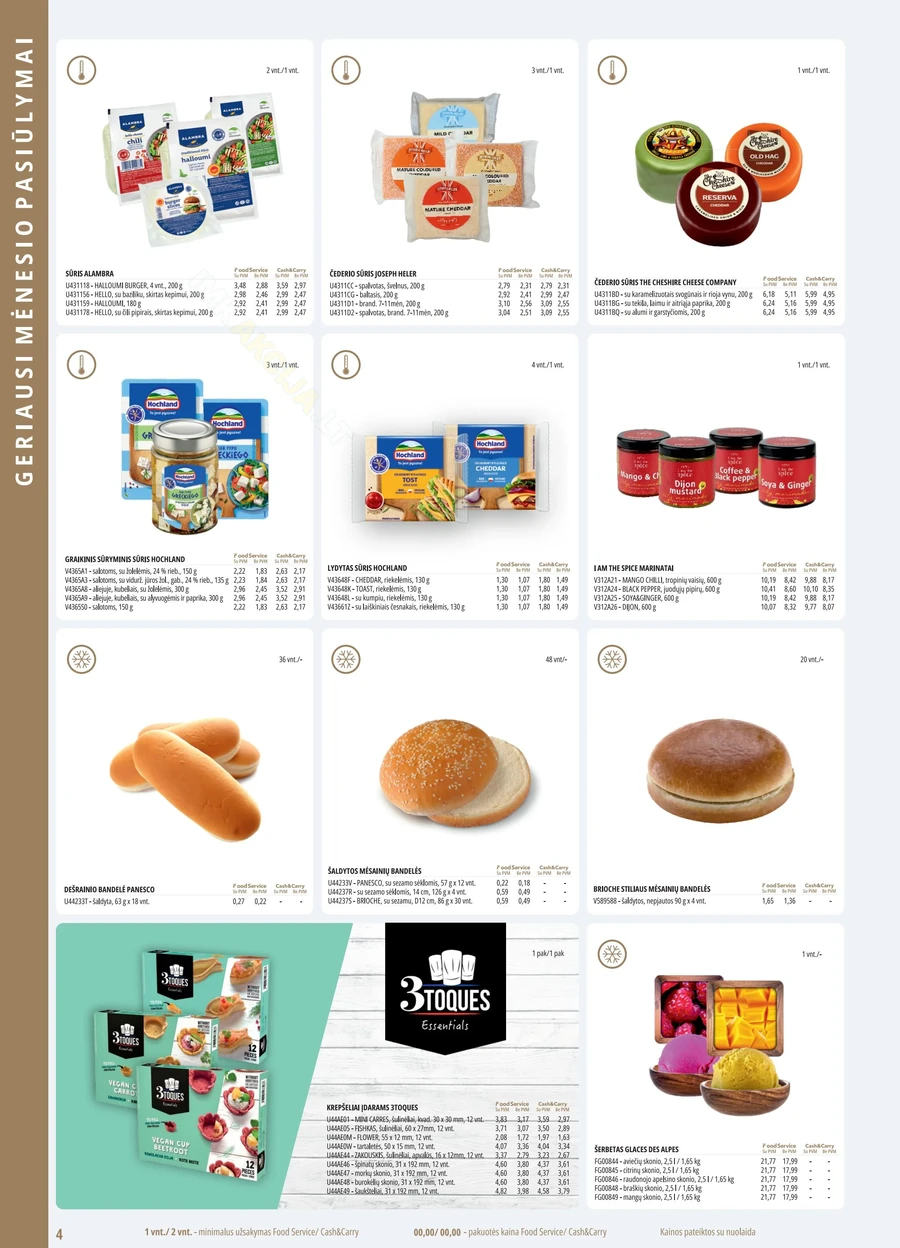 PROMO Food Service akcijų leidinys puslapis 4