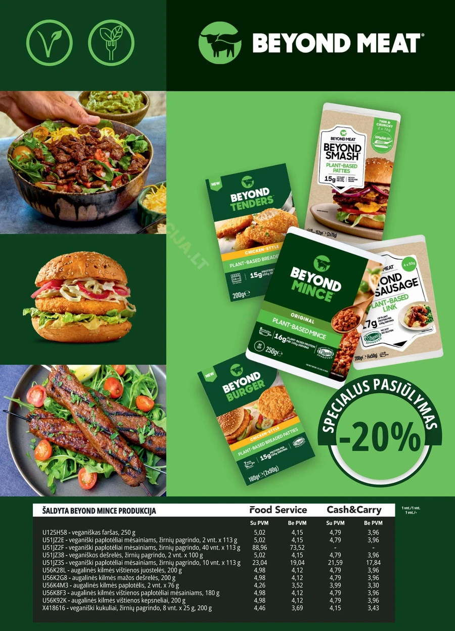 PROMO Food Service akcijų leidinys puslapis 5