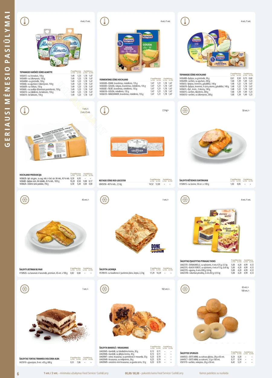 PROMO Food Service akcijų leidinys puslapis 6