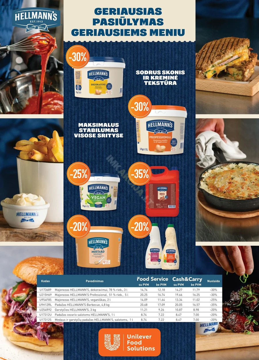 PROMO Food Service akcijų leidinys puslapis 9