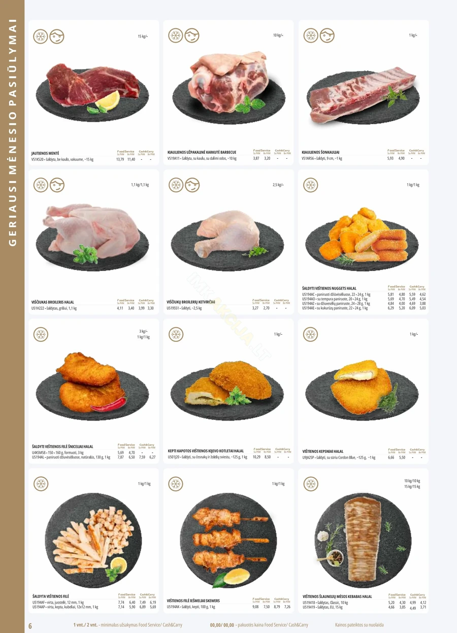PROMO Food Service akcijų leidinys puslapis 6