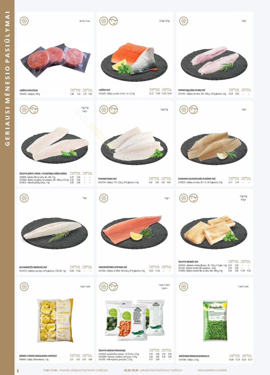 PROMO Food Service akcijų leidinys puslapis 8
