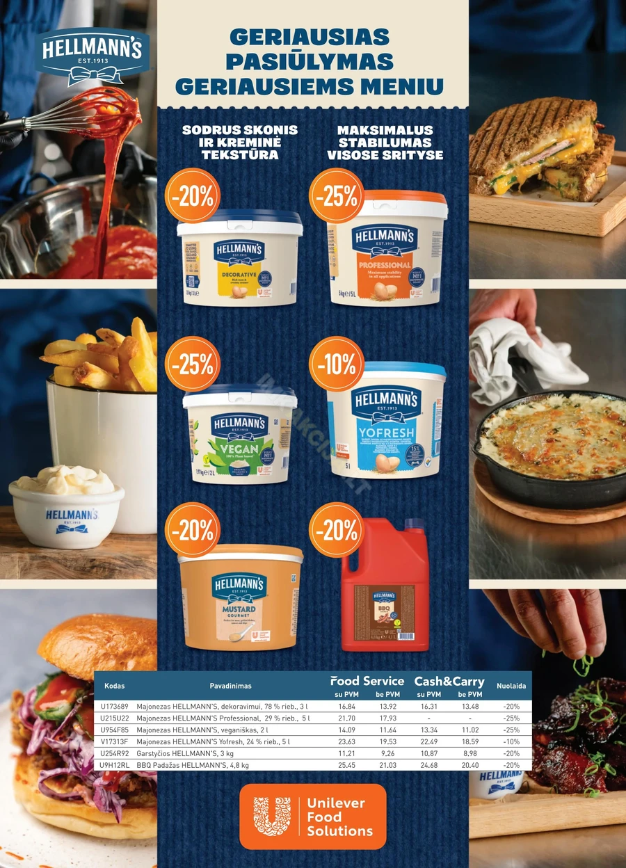 PROMO Food Service akcijų leidinys puslapis 5