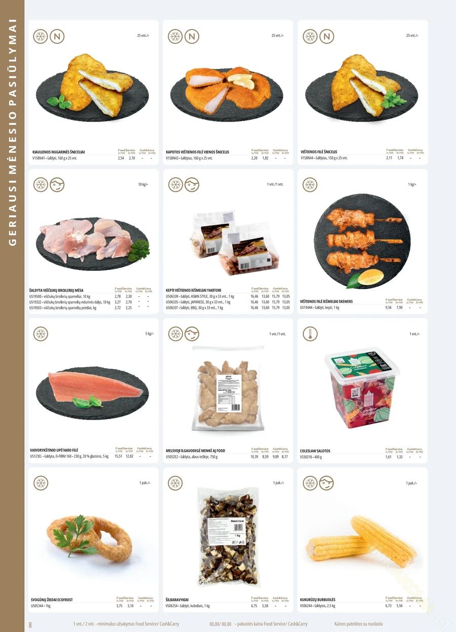 PROMO Food Service akcijų leidinys puslapis 8