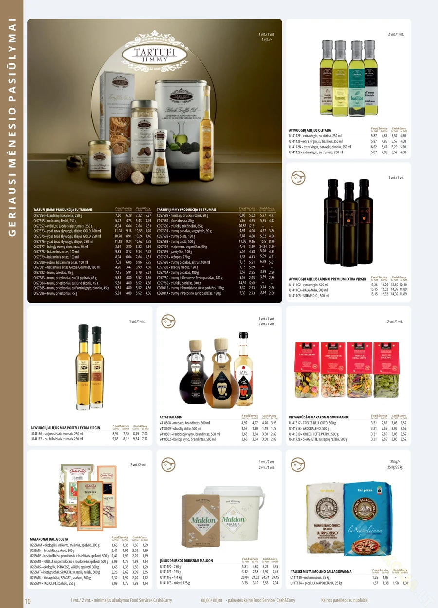 PROMO Food Service akcijų leidinys puslapis 10