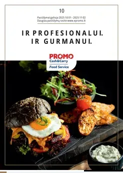 PROMO Food Service akcijų leidinys