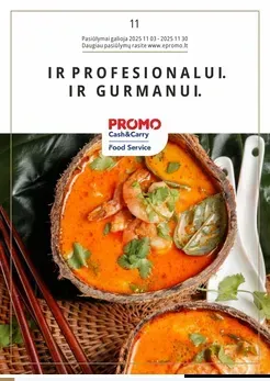 PROMO Food Service akcijų leidinys