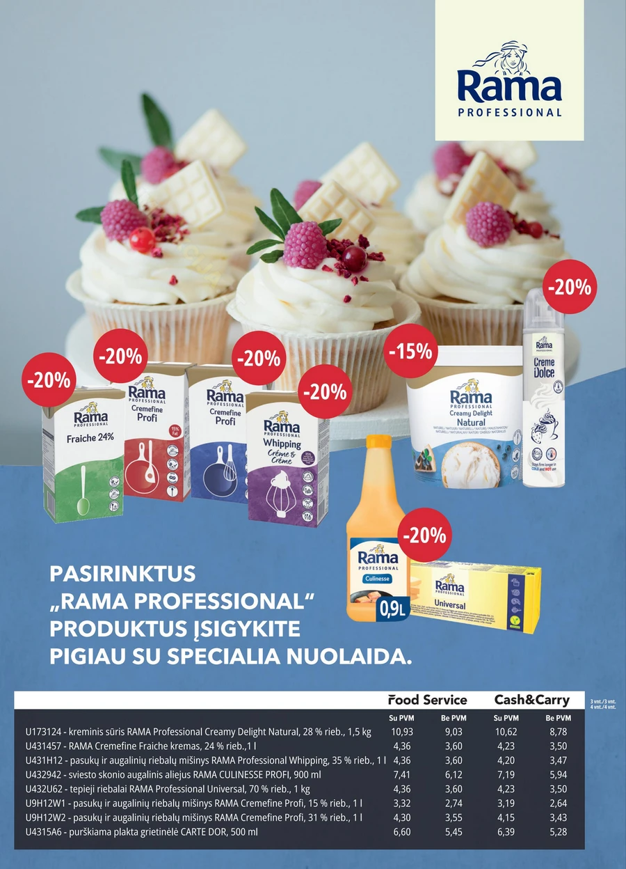 PROMO Food Service akcijų leidinys puslapis 3