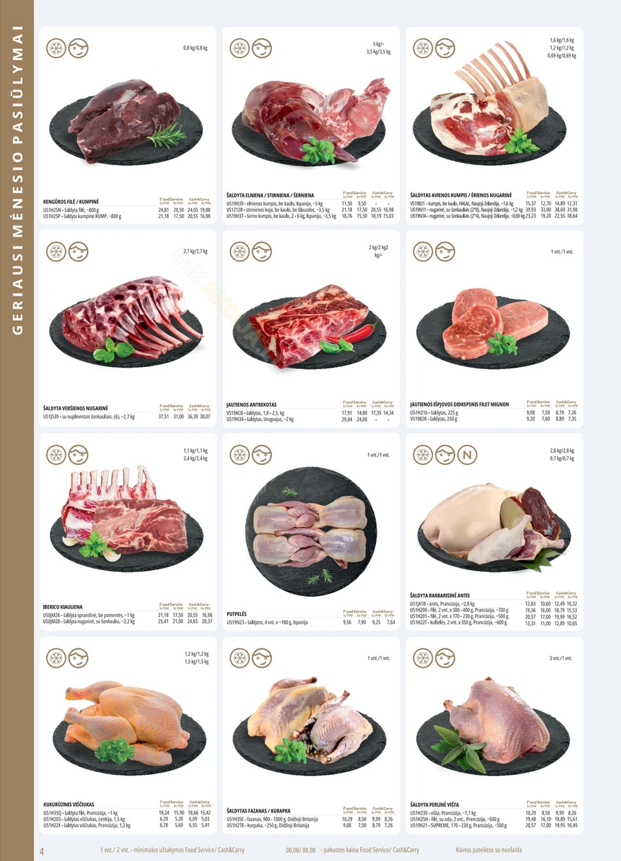 PROMO Food Service akcijų leidinys puslapis 4