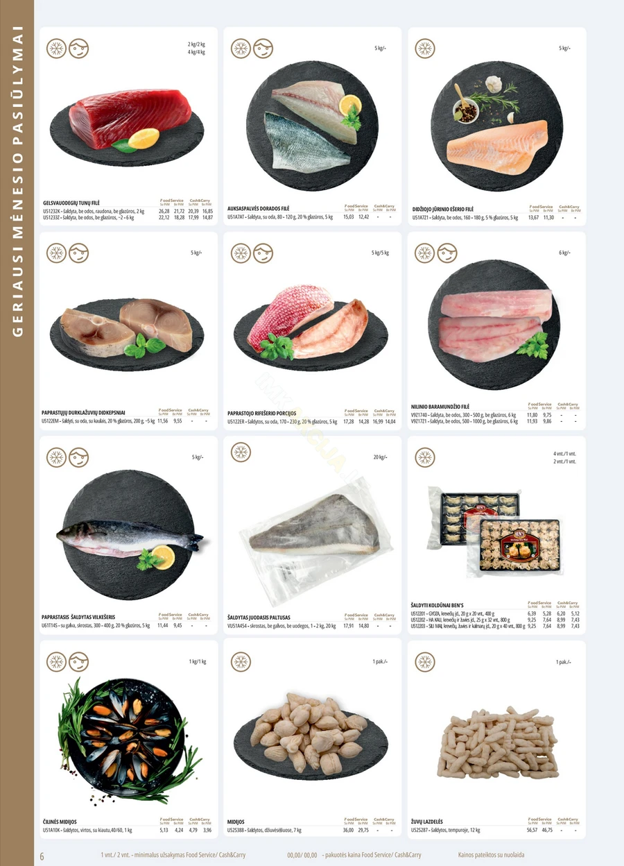 PROMO Food Service akcijų leidinys puslapis 6