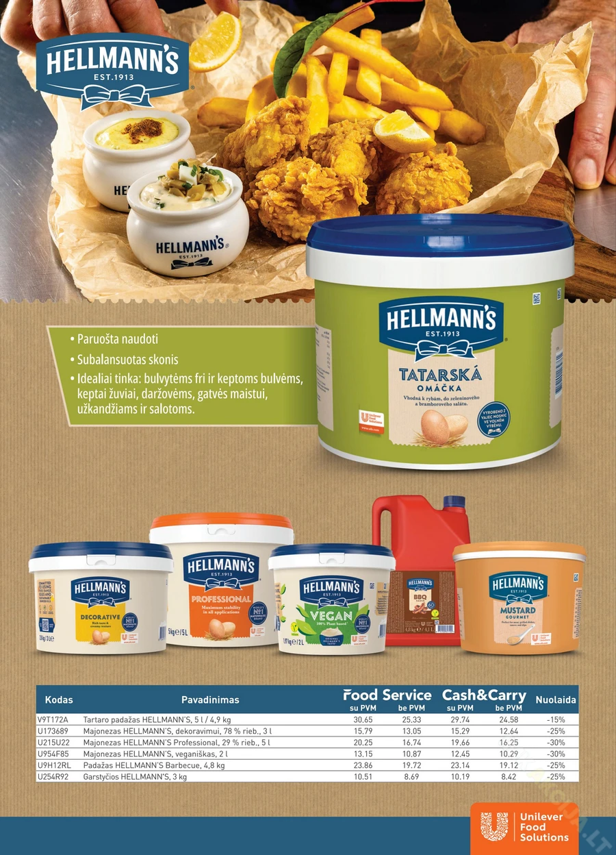 PROMO Food Service akcijų leidinys puslapis 7