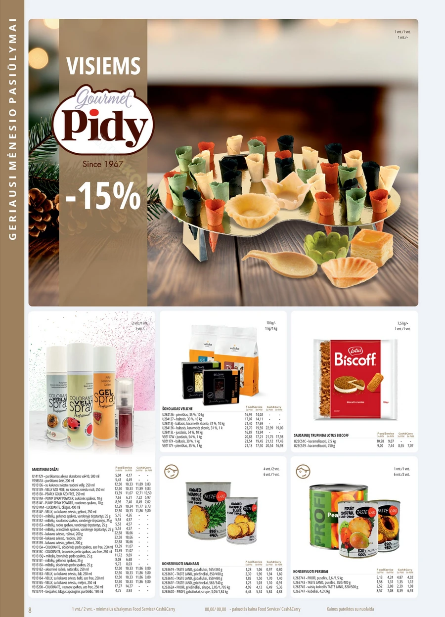 PROMO Food Service akcijų leidinys puslapis 8