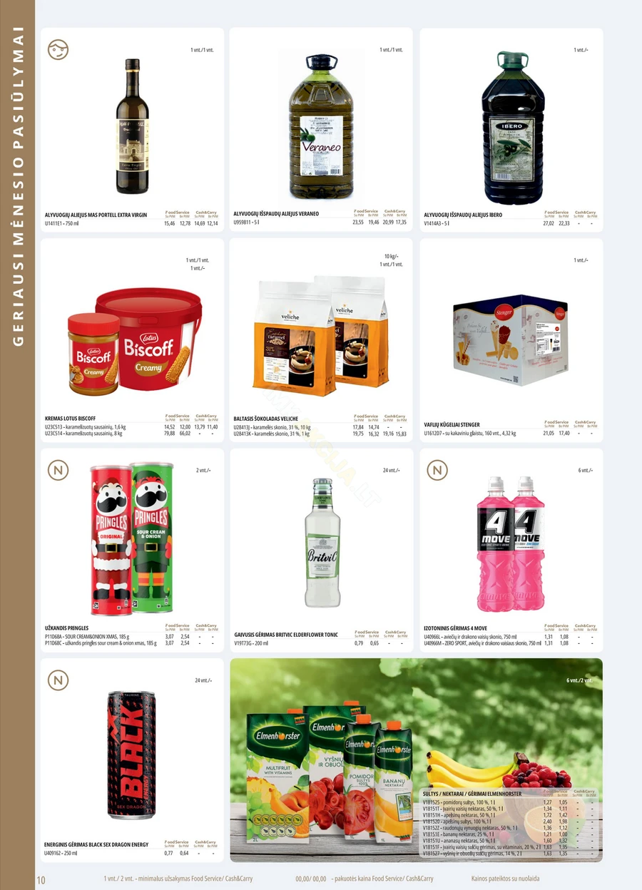 PROMO Food Service akcijų leidinys puslapis 10