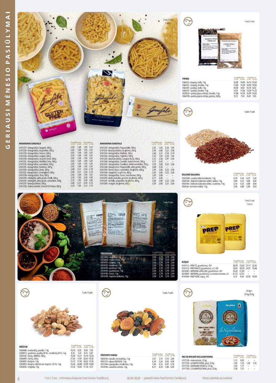 PROMO Food Service akcijų leidinys puslapis 6