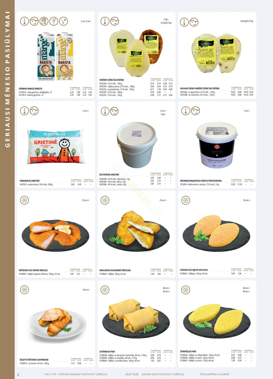 PROMO Food Service akcijų leidinys puslapis 4