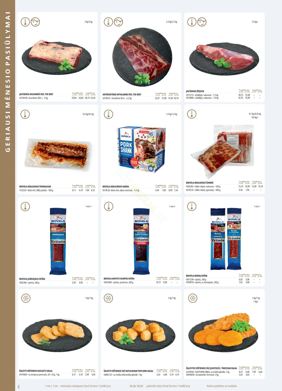 PROMO Food Service akcijų leidinys puslapis 6