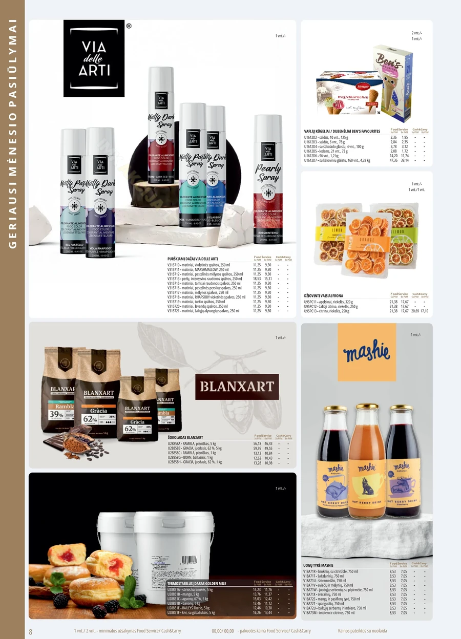 PROMO Food Service akcijų leidinys puslapis 8