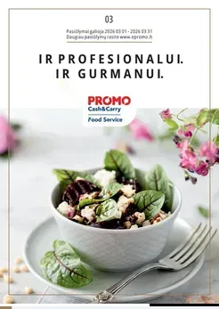 PROMO Food Service akcijų leidinys