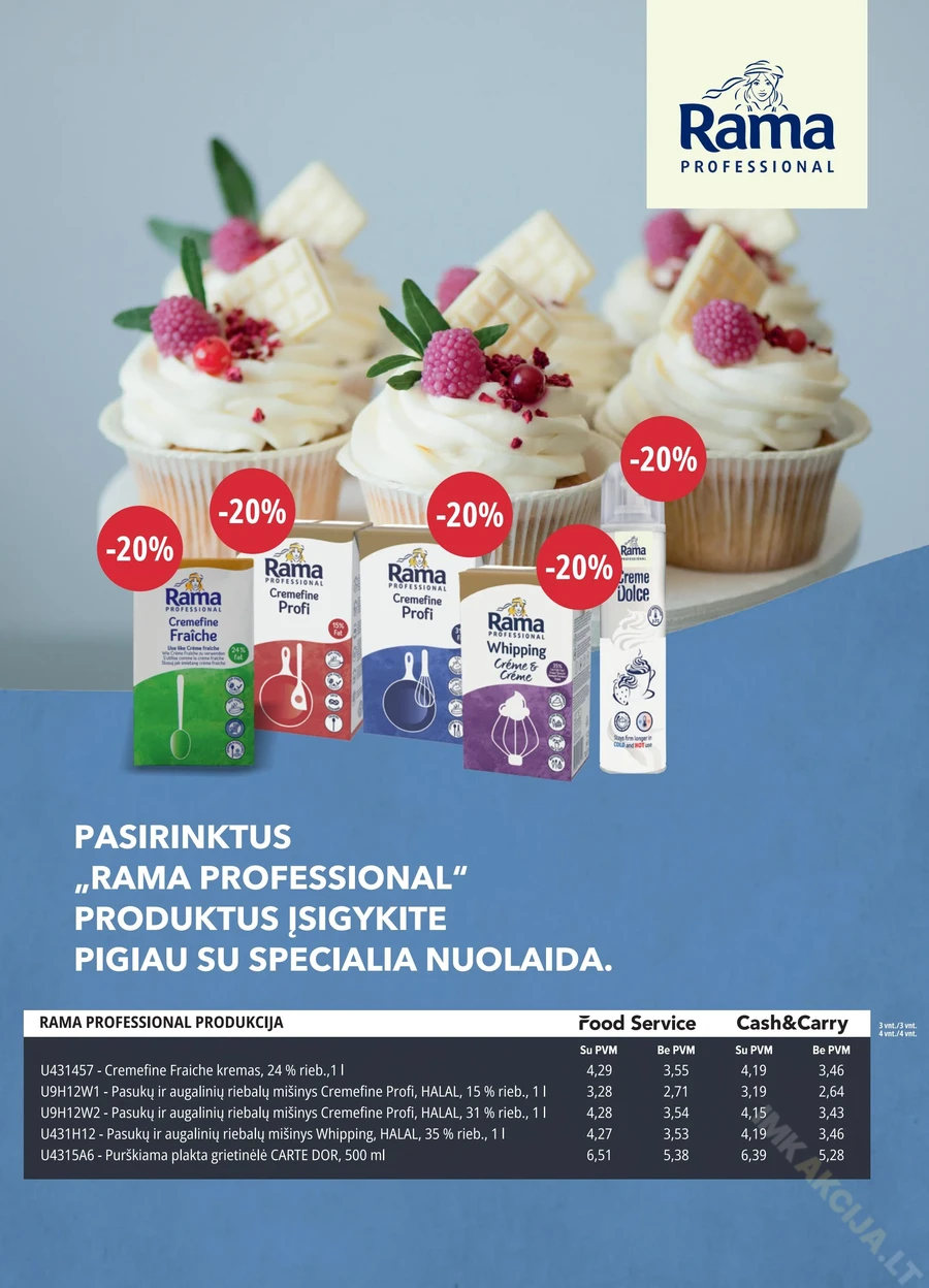PROMO Food Service akcijų leidinys puslapis 3