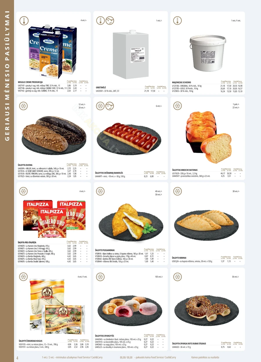 PROMO Food Service akcijų leidinys puslapis 4