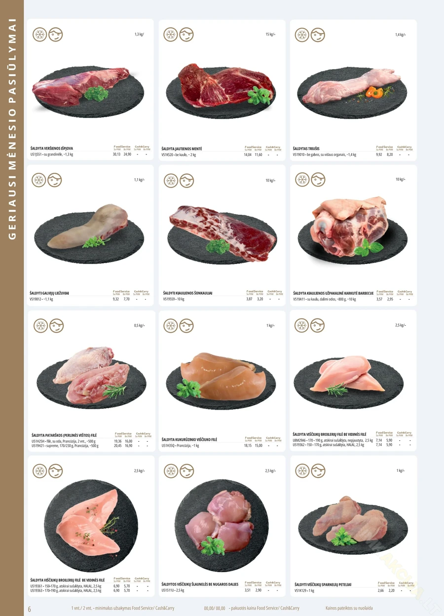 PROMO Food Service akcijų leidinys puslapis 6