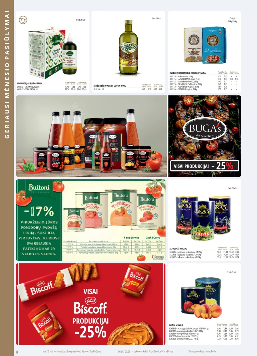PROMO Food Service akcijų leidinys puslapis 8