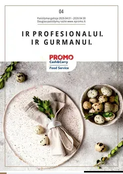 PROMO Food Service akcijų leidinys